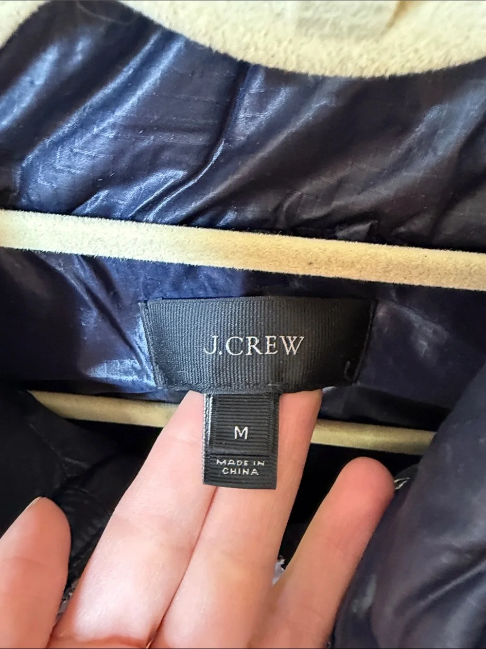 J Crew Women’s Navy Quilted Puffer Vest - Lightweight Insulated Vest